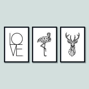 Line Geometric 12 Trio Set