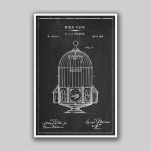 Decorative Bird Cage Blueprint