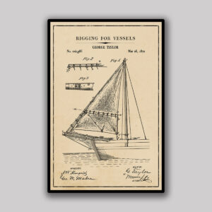 Rigging for Vessels Blueprint - Aged