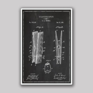 Clothespin Blueprint