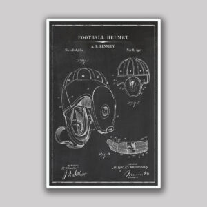 Football Helmet Blueprint