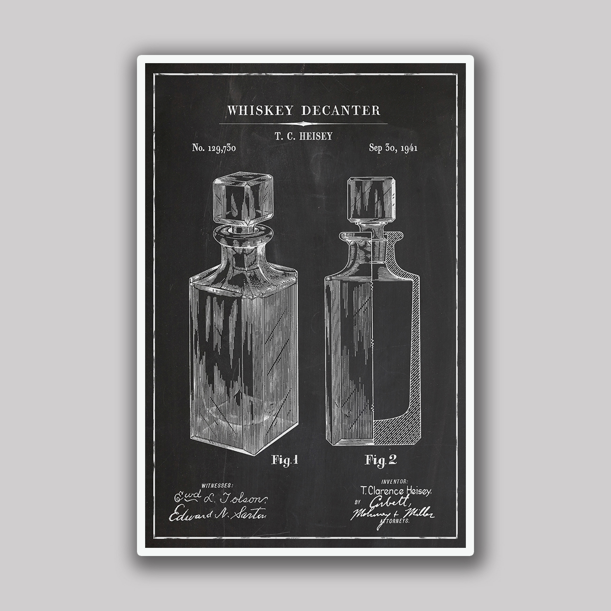 Whiskey Decanter Blueprint