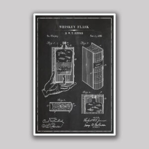 Whiskey Flask Blueprint