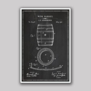 Wine Barrel Blueprint