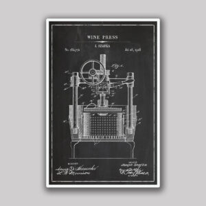 Wine Press Blueprint