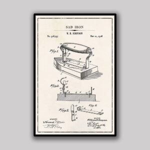 Flat Iron Blueprint - Ivory