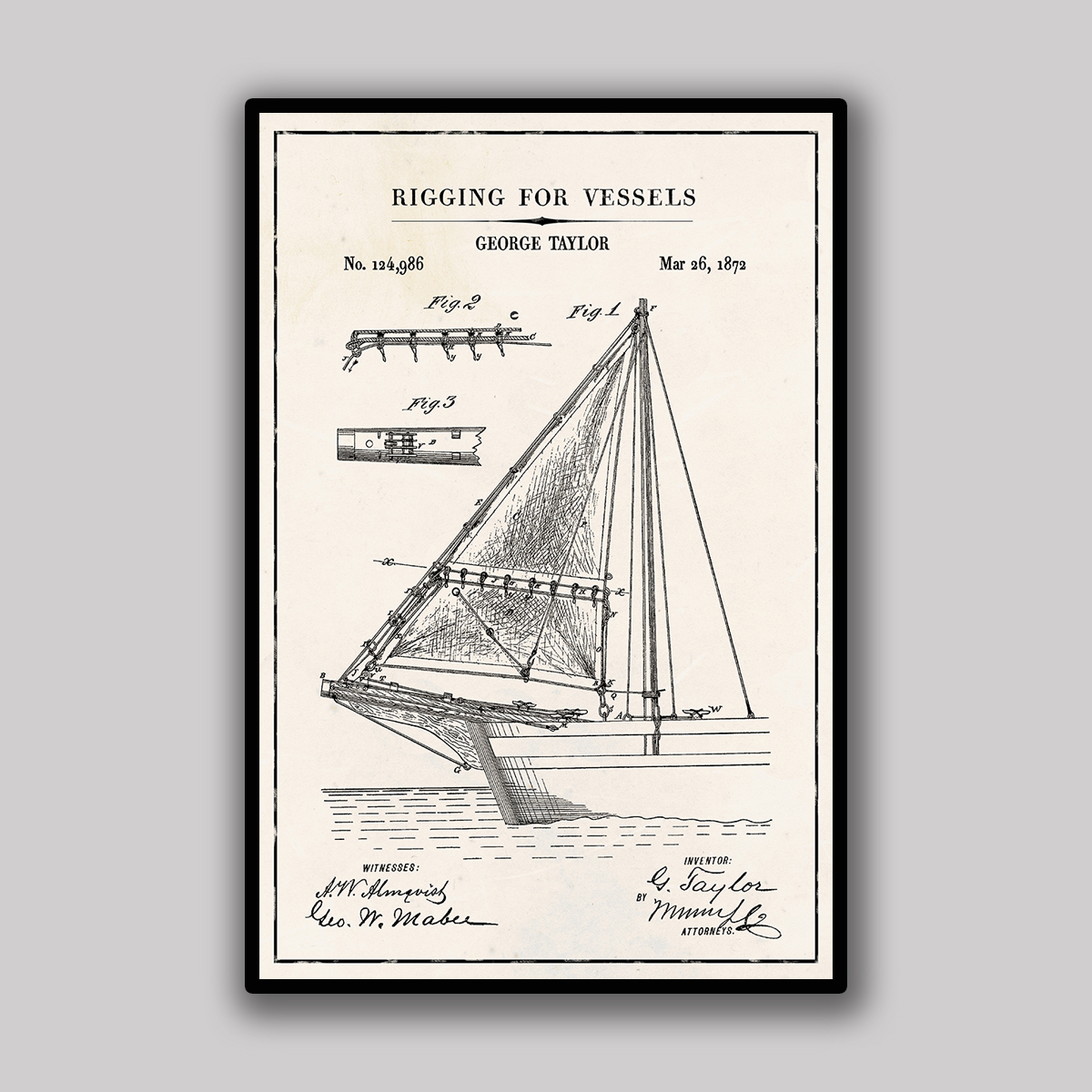 Rigging for Vessels Blueprint - Ivory