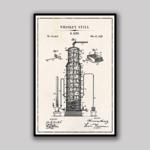 Whiskey Still Blueprint - Ivory