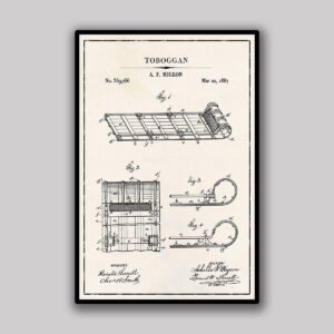 Toboggan Blueprint - Ivory