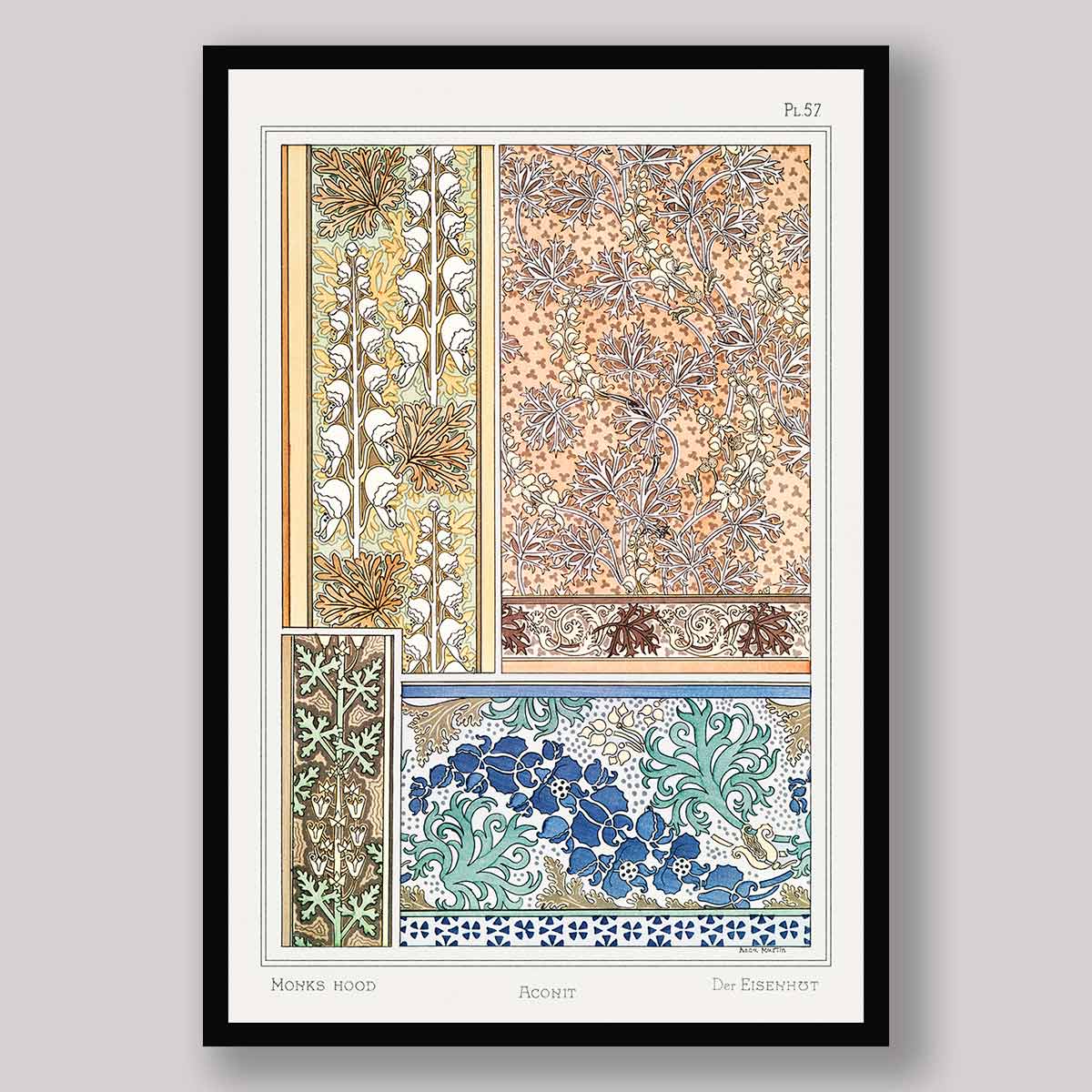 Ornamental Floral Panels