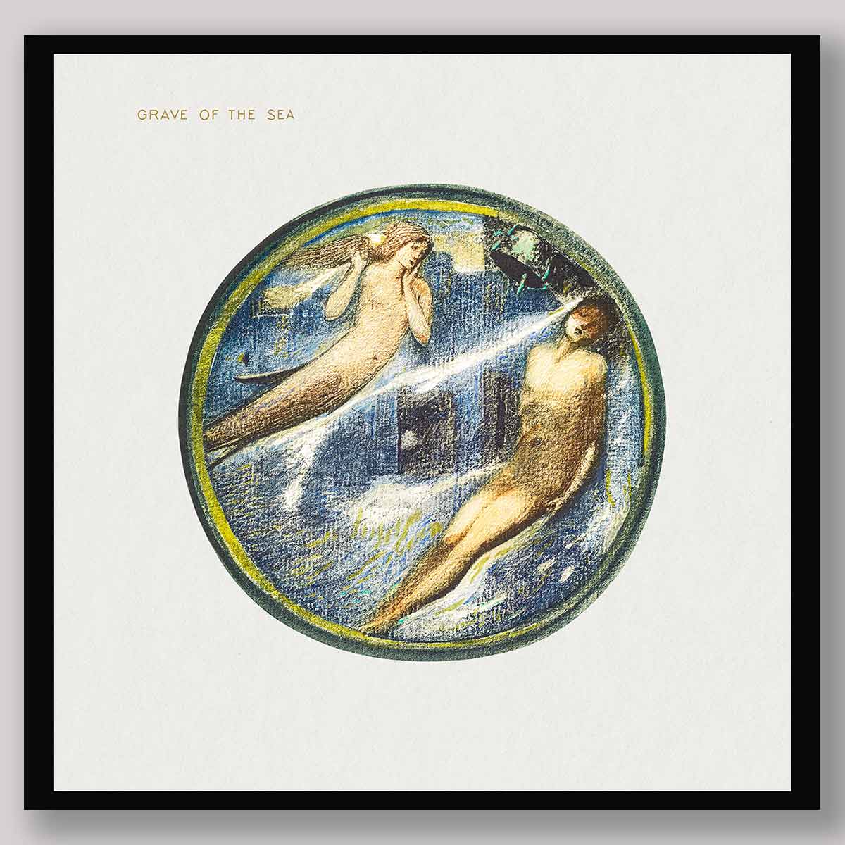 Grave of the Sea from The Flower Book (1905) by Sir Edward Burne-Jones
