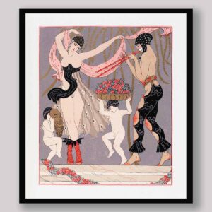 The Dance of the Flowers (1929) by George Barbier