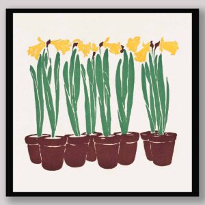 Vintage Flower Illustration (1899) by Edward Penfield