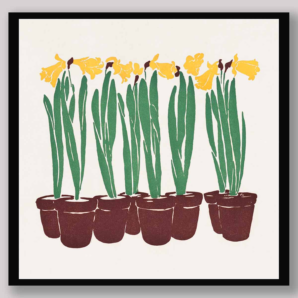 Vintage Flower Illustration (1899) by Edward Penfield