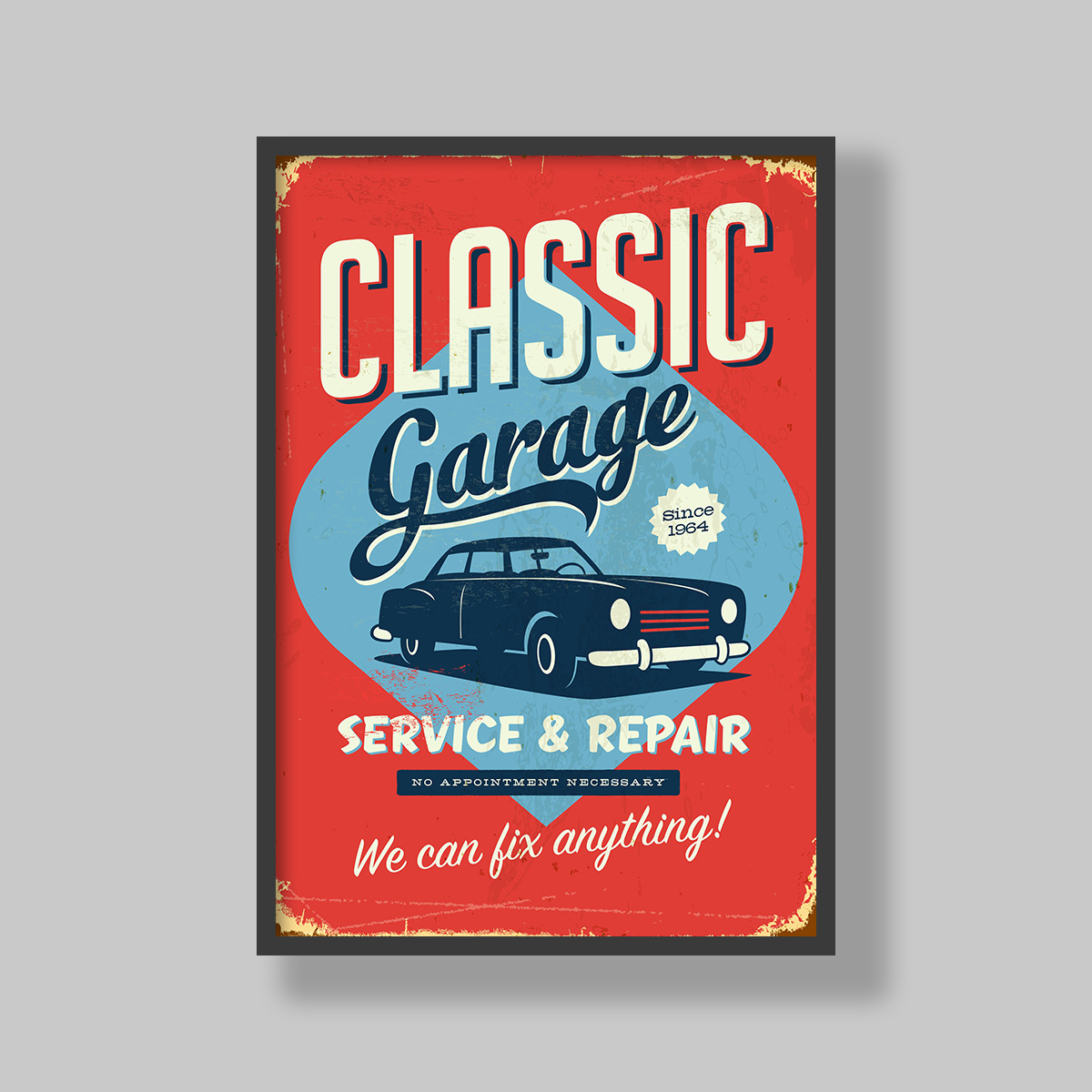 Vintage Garage Sign