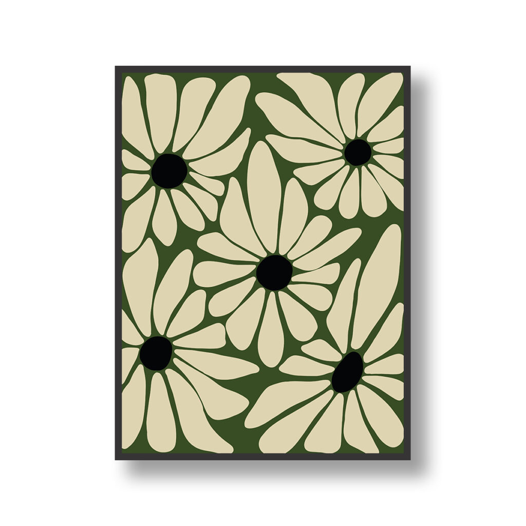 Olive Daisy Field