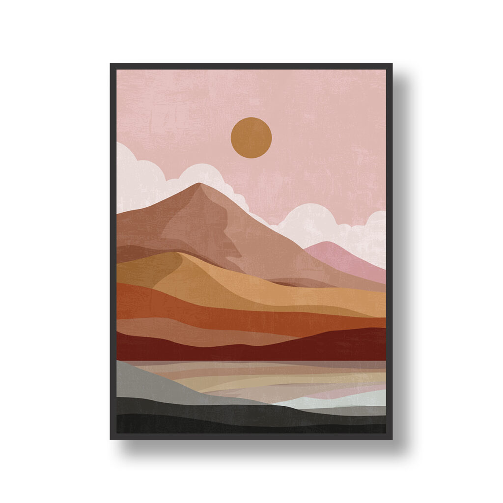 Blush Mountain Calm