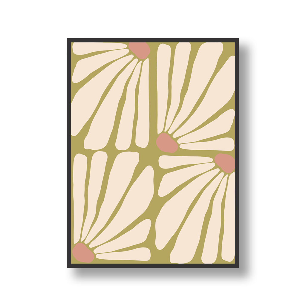 Olive Petal Pattern