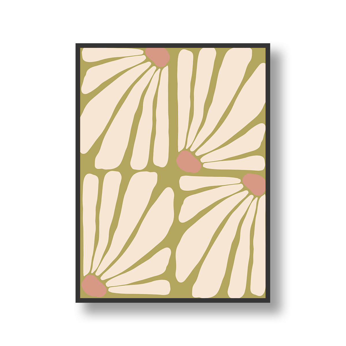 Olive Petal Pattern