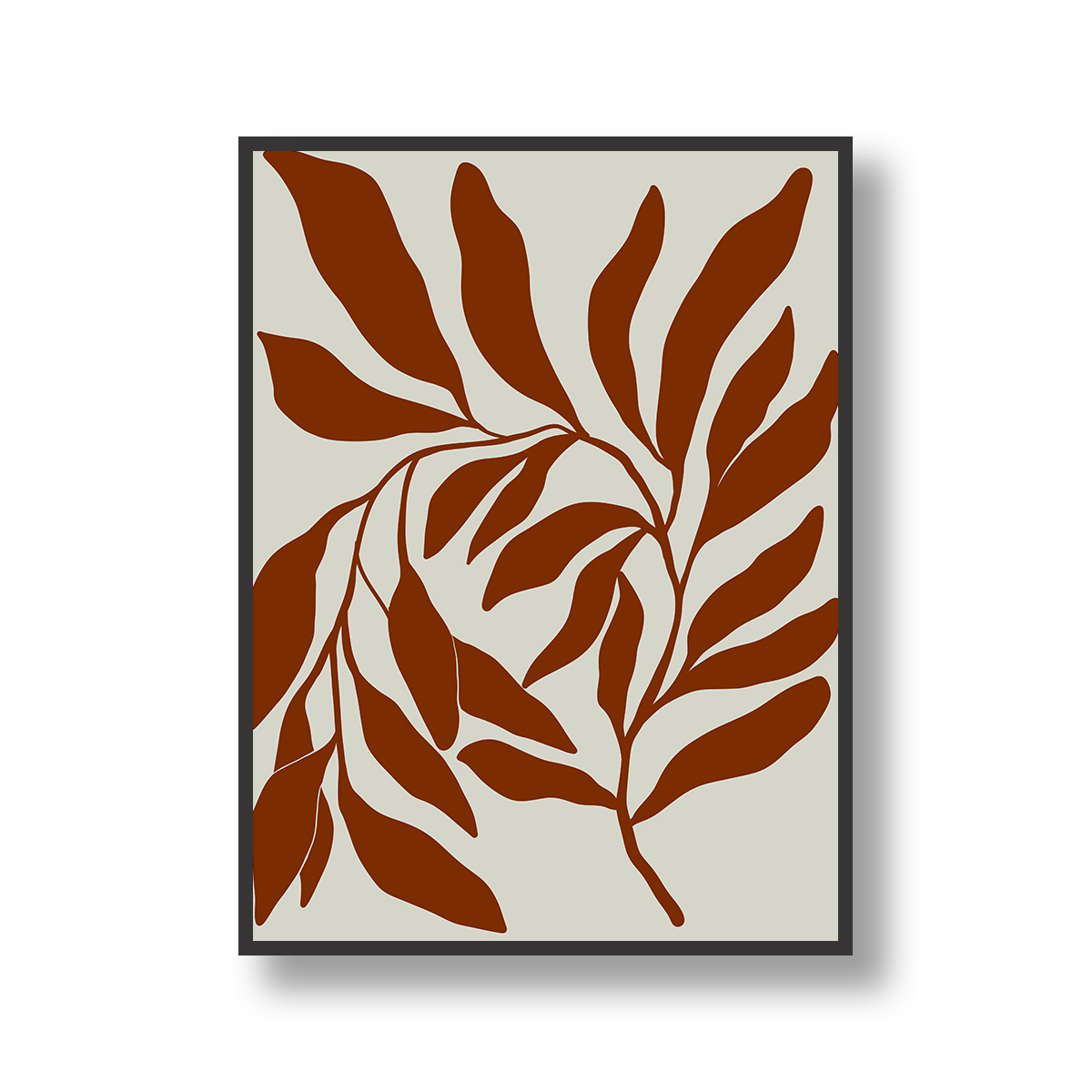 Burnt Leaf Silhouette - Image 2