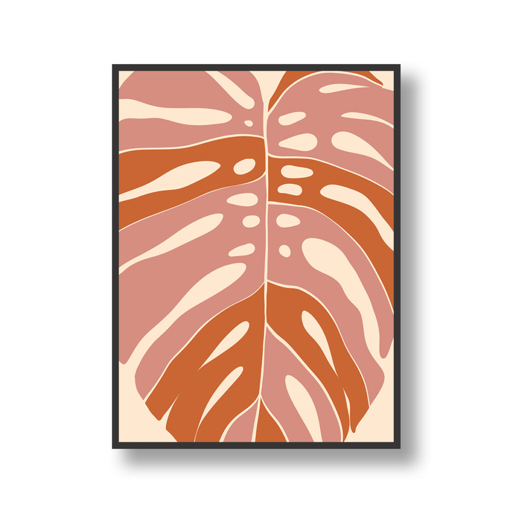 Terracotta Monstera