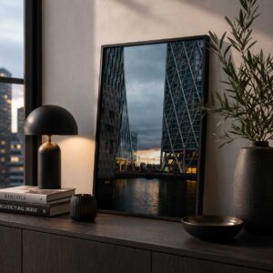 Canal Tower Reflection