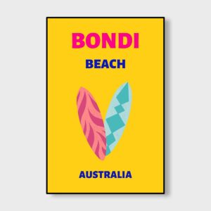 Bondi Surfboards Yellow