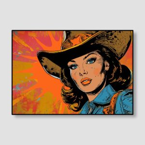 Brown Hat Cowgirl 2