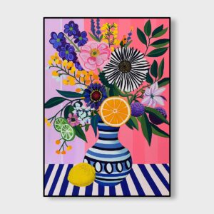 Citrus Flower Vase