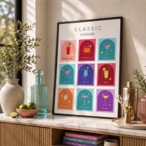 Classic Cocktails Grid