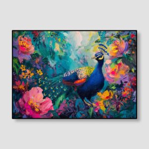 Colorful Peacock