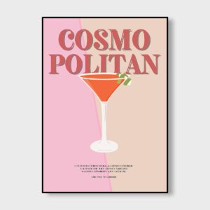 Cosmopolitan Tall Poster