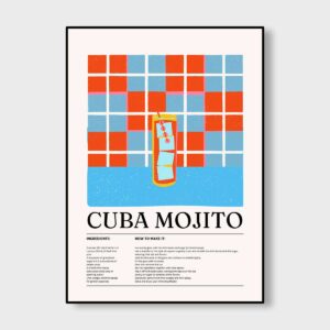 Cuba Mojito Poster