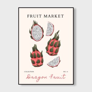 Dragonfruit Market Print