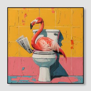 Flamingo Toilet