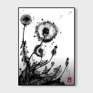 Ink Dandelion
