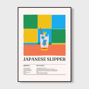 Japanese Slipper Poster