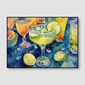Lime Cocktail Pattern
