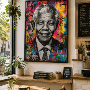 Nelson Mandela - Pop Art