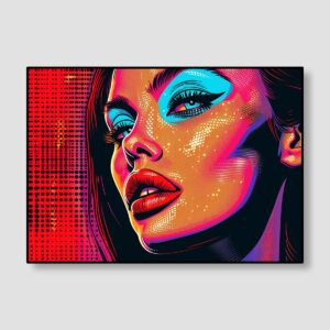Neon Pop Portrait