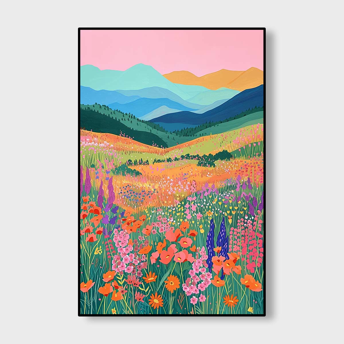 Pastel Open Book