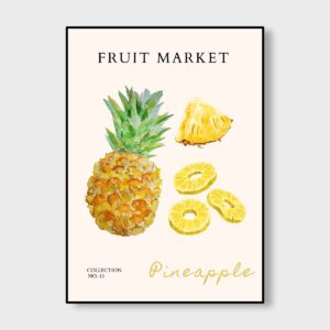 Pineapple Market Print