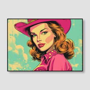 Pink Hat Cowgirl 1