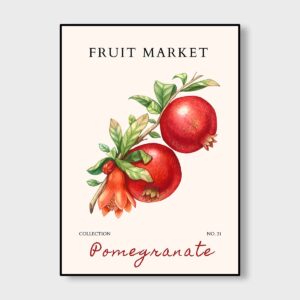 Pomegranate Market Print