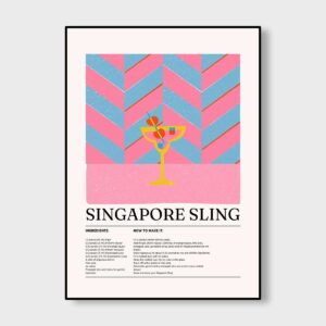 Singapore Sling Poster
