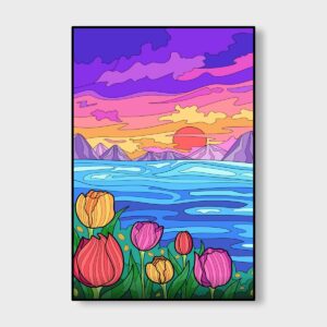 Sunset Tulips