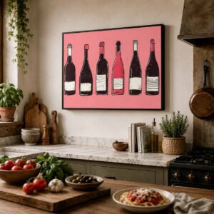 Wine Bottle Row