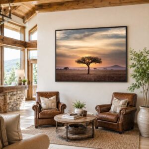 Acacia Plain Sunset