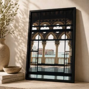 Arched Canal Window