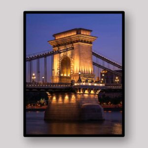 Chain Bridge Night